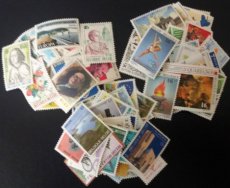 NAT-100-LO1 Pakket van Losse Postzegels voor 100 Frankeringen Nationale verzending Tarief 1